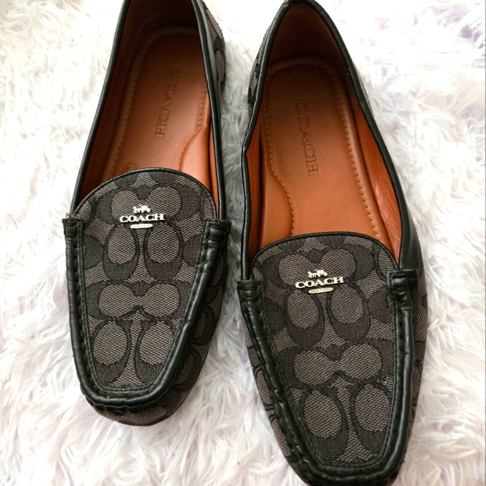 Coach Women's Black Loafers